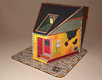 “House of Pie” paper model project
