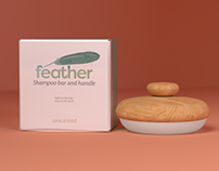 Feather - Shampoo bar branding project