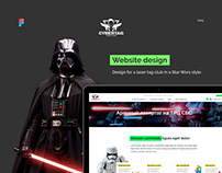 Cybertag_website design