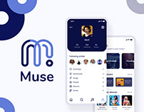 Muse- Music app design