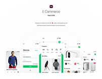 Free Shopping Ecommerce UI Kit XD