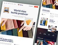 Textile Business Website Design