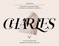 Charles - Ligature Serif Font Family
