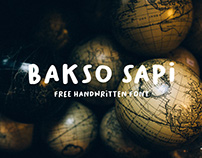 Bakso Sapi Free Font