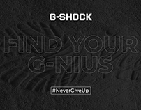 G-SHOCK - FIND YOUR G-NIUS