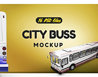 City Buss Mockup