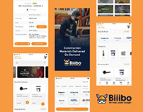 Biiibo - Construction Marketplace UI/UX Project