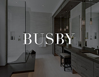 Busby Visual Branding and Web Landing Page Design