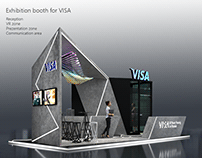 VISA exhibition stand
