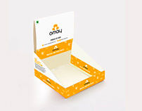Counter Top Box Design - Omay Foods