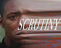 "SCRUTINY" Title Card + Poster