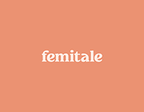 femitale | Brand identity, Website design, Illustration