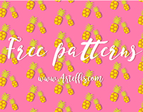 Free fruit Illustrator patterns