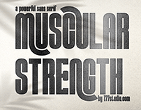 Free Font - Muscular Strength