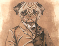 Pug Portrait