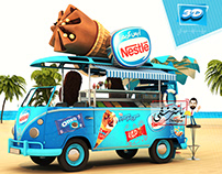 Nestle ice cream truck