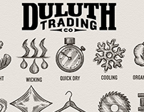 Duluth Trading Icons created by Steven Noble