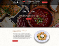 Restaurant, web design