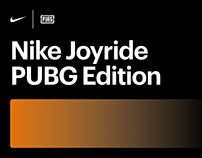 Nike Joyride PUBG Edition / 2019 Concept