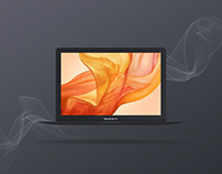 Free MacBook Mockups [PSD, Sketch] - #2