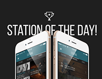 Radio Music App UI/UX design by Apps Foundation