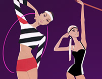 Athletics Fashion Illustration