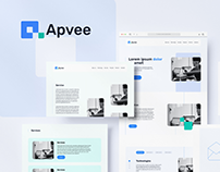 Branding and UI/UX design for Apvee