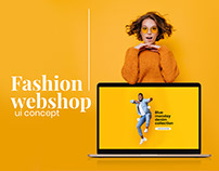 Fashion webshop ux/ui concept