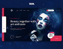 Website Beauty - Concept UI/UX