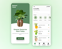 Plant Shop Mobile App Design