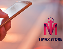 I Max Store Logo & Identity