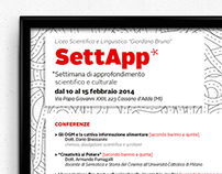 Poster design: SettApp conference
