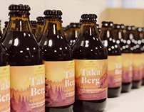 TAKA BERG, Beer label design