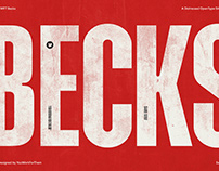 YWFT Becks Font