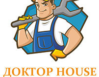 Logo for a house repair company