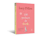 Cover design of "100 pedaços de mim"