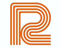 Draplin inspired ‘R’ logo. Just a bit of fun.