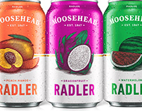 Moosehead Radler Labels Illustated by Steven Noble
