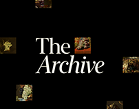 The Archive – Mobile Application Concept