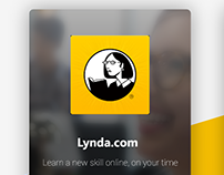 Daily UI - Login Lynda