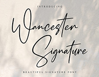 Wancester Signature Font