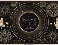 Solar Eclipse Collection / Digital Clipart Set