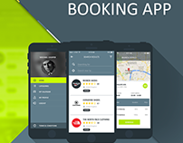 Booking app: transitions and UI response