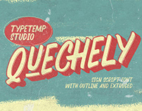 Quechely Script Typeface