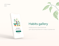 Habits gallery app