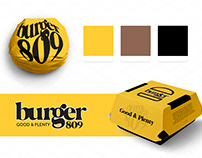 Burger 809 Branding 2