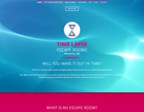 Time Lapse Escape Room - Branding and Web Design