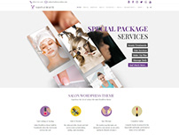Salon WordPress Theme - Beauty Website Builder Slider