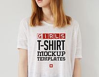Girls T-Shirt Mockups