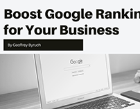 Boost Google Ranking for Your Business